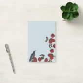 Rode rozen en Raven Post-it® Notes (Kantoor)