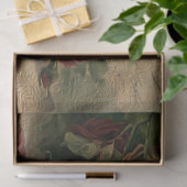  rode rozen het bekledingsdeken van het Manuscript Tissuepapier (Geschenk)