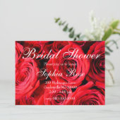 Rode Rozen Kaart (Staand voorkant)