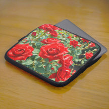 Rode Rozen Laptophoes