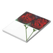 Rode rozen notitieblok (Gedraaid)