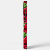 Rode Rozen Pad Bloem Garland Case-Mate iPhone Case (Achterkant / Links)