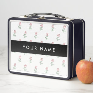 Rode rozen, patroon van Rozen, Jouw naam