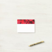 Rode rozen post-it® notes (Op bureau)