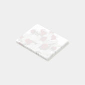 Rode rozen post-it® notes (Schuin)