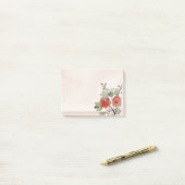 rode rozen Post-it® notes 4 x 3 (Op bureau)