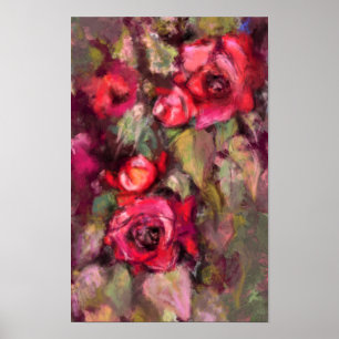Rode Rozen Poster