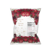 Rode Rozen Quinceañera Chip Bag Wrapper Flyer