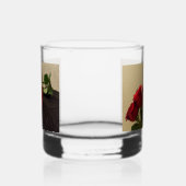 Rode Rozen Rocks Glas (Links)