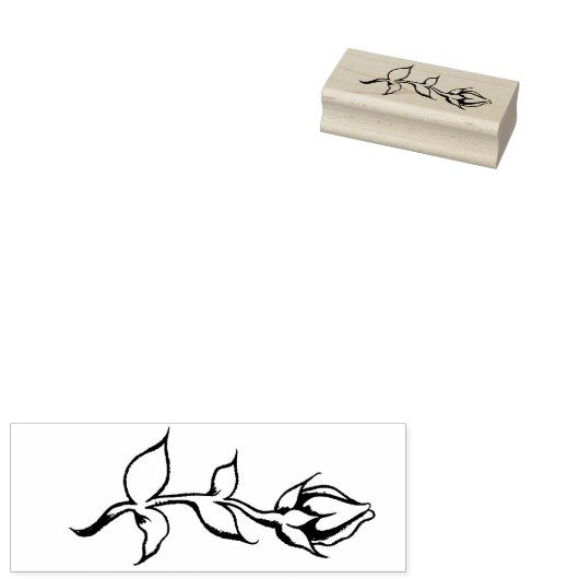  rode rozen 	rubberstempel (Gestempeld)