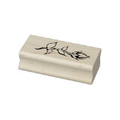  rode rozen 	rubberstempel (Stempel)