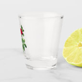  rode rozen shot glas (Rechts)