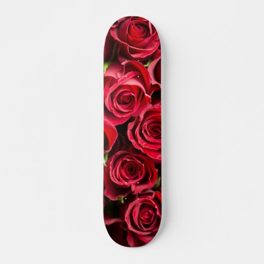 Rode rozen skateboard (Voorkant)