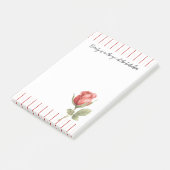 Rode Rozen Strepen Post-it® Notes (Schuin)