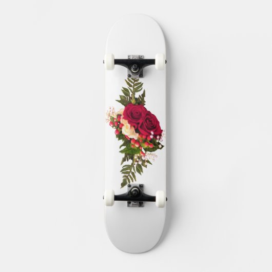 Rode Rozen Swagger Skateboard (Voorkant)