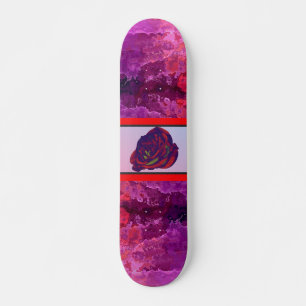 Rode rozenkarton skateboard