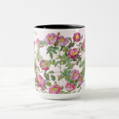  rode rozentuin bloei mok (Midden)