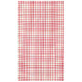 Rode ruitprint tafelkleed (Voorkant)