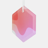 Rode Rust 23 Glas Ornament (Voorkant links)