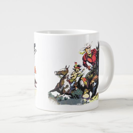 Rode Ryder Extra Grote Beker (Voorkant rechts)