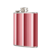 Rode schaduwstrepen heupfles (Links)