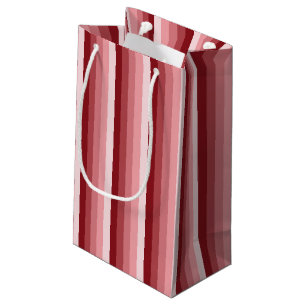 Rode schaduwstrepen klein cadeauzakje