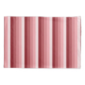 Rode schaduwstrepen kussensloop (Achterkant)