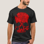 Rode schedel T - shirts (Voorkant)