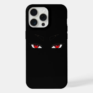 Rode scherpe anime-ogen op iphon 15 pro max hoes iPhone 15 pro max hoesje