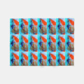 rode schoenendeken fleece deken (Voorkant (Horizontaal))