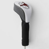 Rode Schorpioen Golfheadcover (Schuin)