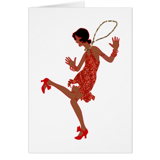 rode sequinzwarte flap (Voorkant)