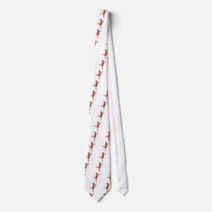 rode sequinzwarte flap stropdas