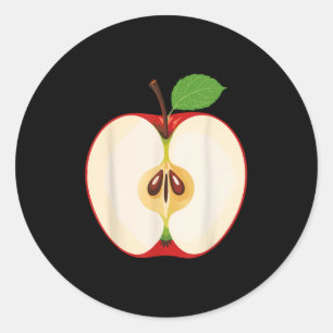 Rode shirt volwassenen mannen vrouwen kinderen kos ronde sticker