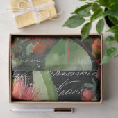 Rode Sinaasappel Bloeiende Gumnut Decoupage Tissuepapier (Geschenk)