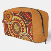 RODE SINAASAPPEL GEEL ABORIGINAL STAMPATRONEN TOILETTASJE (Rechterhoek)