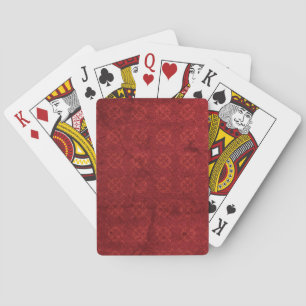 Rode Sjabloon Zazzle_Growshop. Pokerkaarten