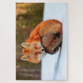 Rode sneeuw | Yukon Legpuzzel (Verticaal)