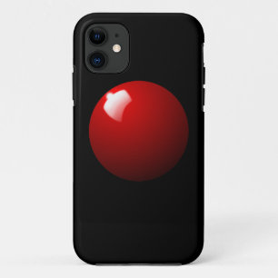 Rode Snooker Bal Tafel Sport iPhone 11 Hoesje
