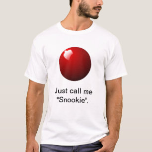 Rode Snooker Bal Tafel Sport T-shirt