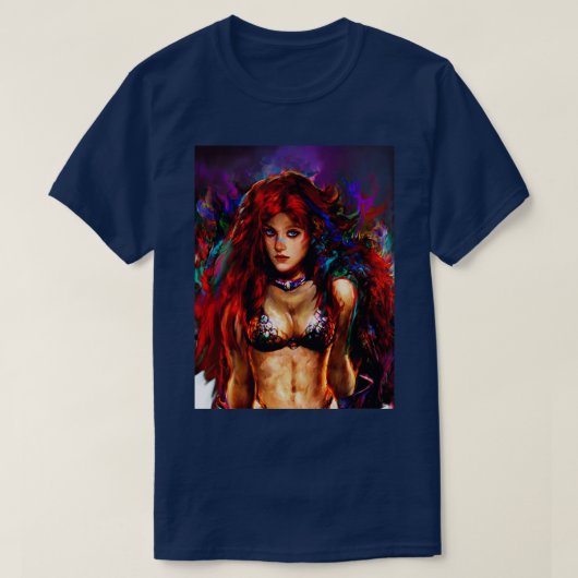 rode sonja t-shirt (Design voorkant)