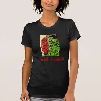 Rode Spaanse peper T-shirt