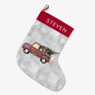  Rode Speelgoed Truck Grote Kerstsok