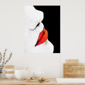 Rode spoelen voor vrouwen (1) poster (Keuken)