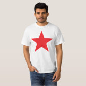 RODE STAR T-SHIRT (Voorkant volledig)
