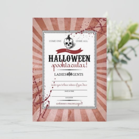 Rode Steampunk (Staand voorkant)