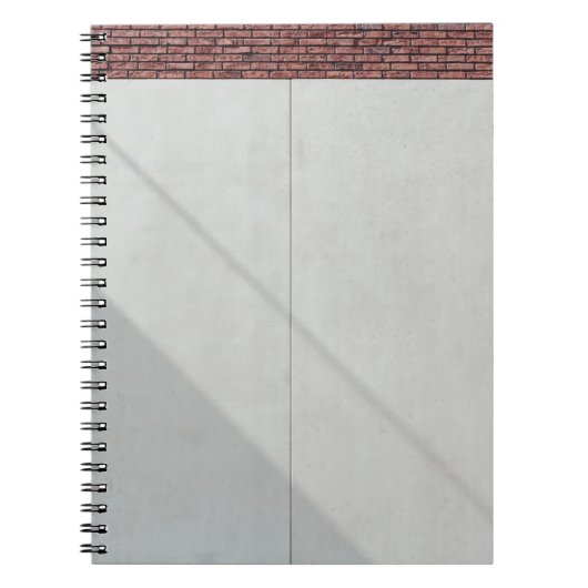 Rode stenen steen notitieboek (Voorkant)
