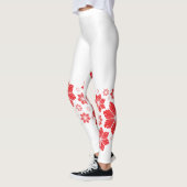 Rode Ster Bloem Leggings (Links)