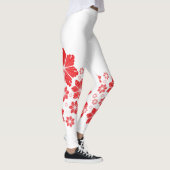 Rode Ster Bloem Leggings (Rechts)