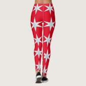 Rode Ster Leggings (Achterkant)